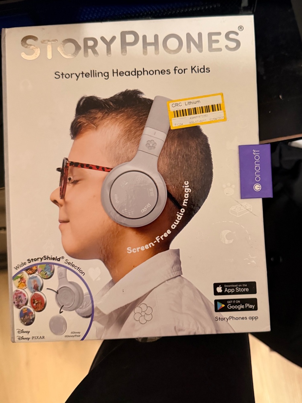 Kids Headphones - Gray - Storytelling Headphones